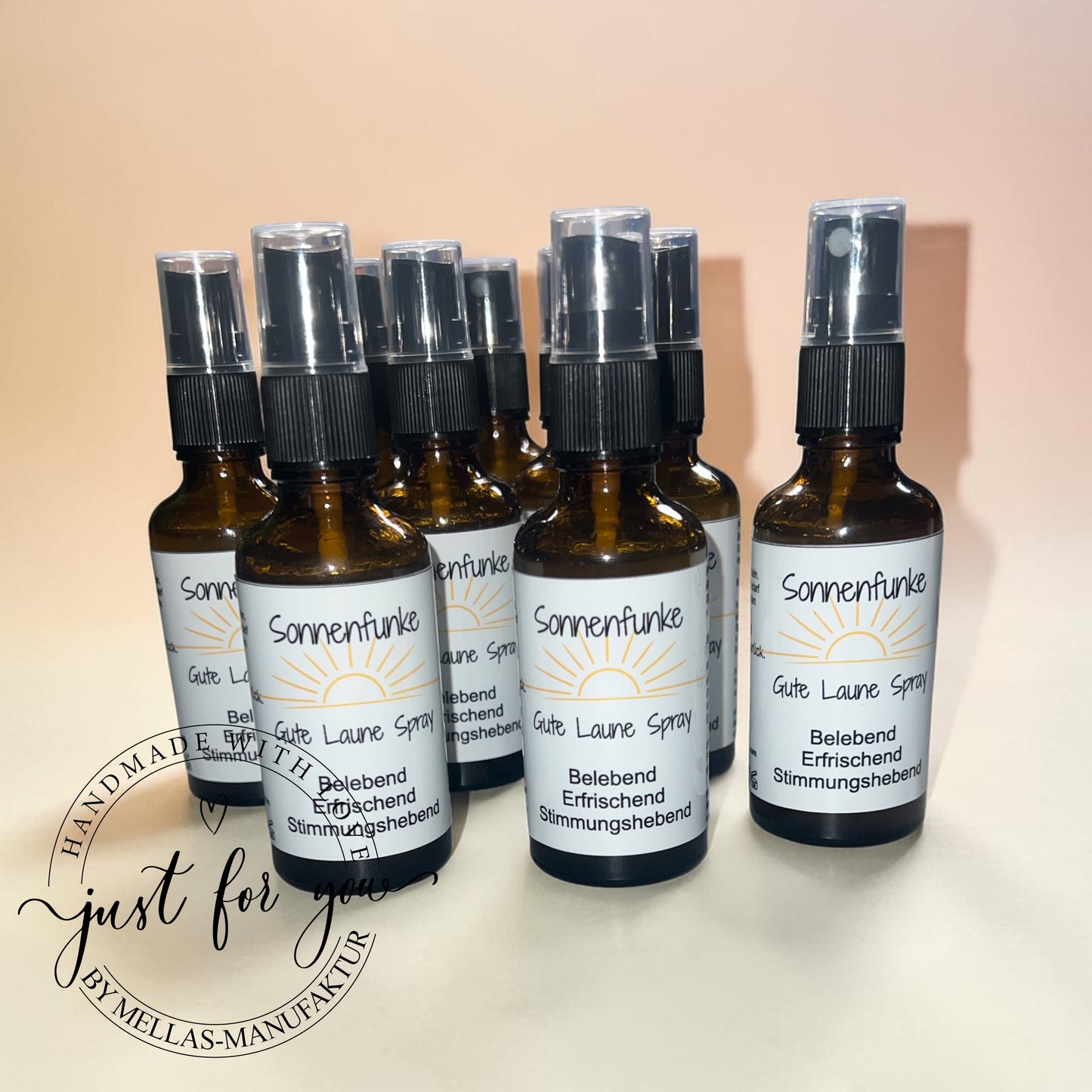 Gute Laune Spray – handgemachtes Duftspray mit ätherischen Ölen - Mellas Webshop