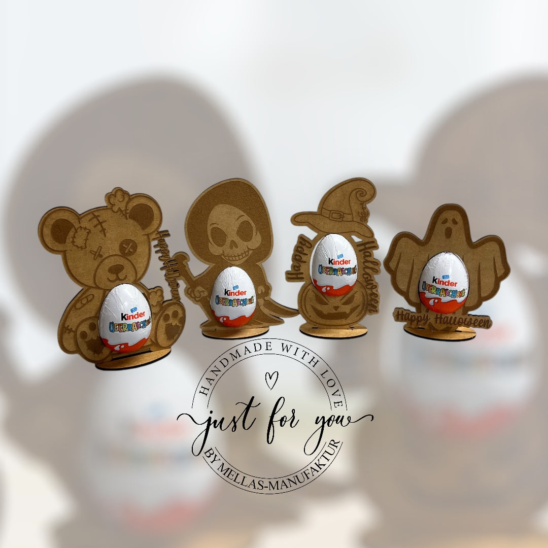 Gruselig süß zu Halloween mit Überraschungsei! - Mellas Webshop
