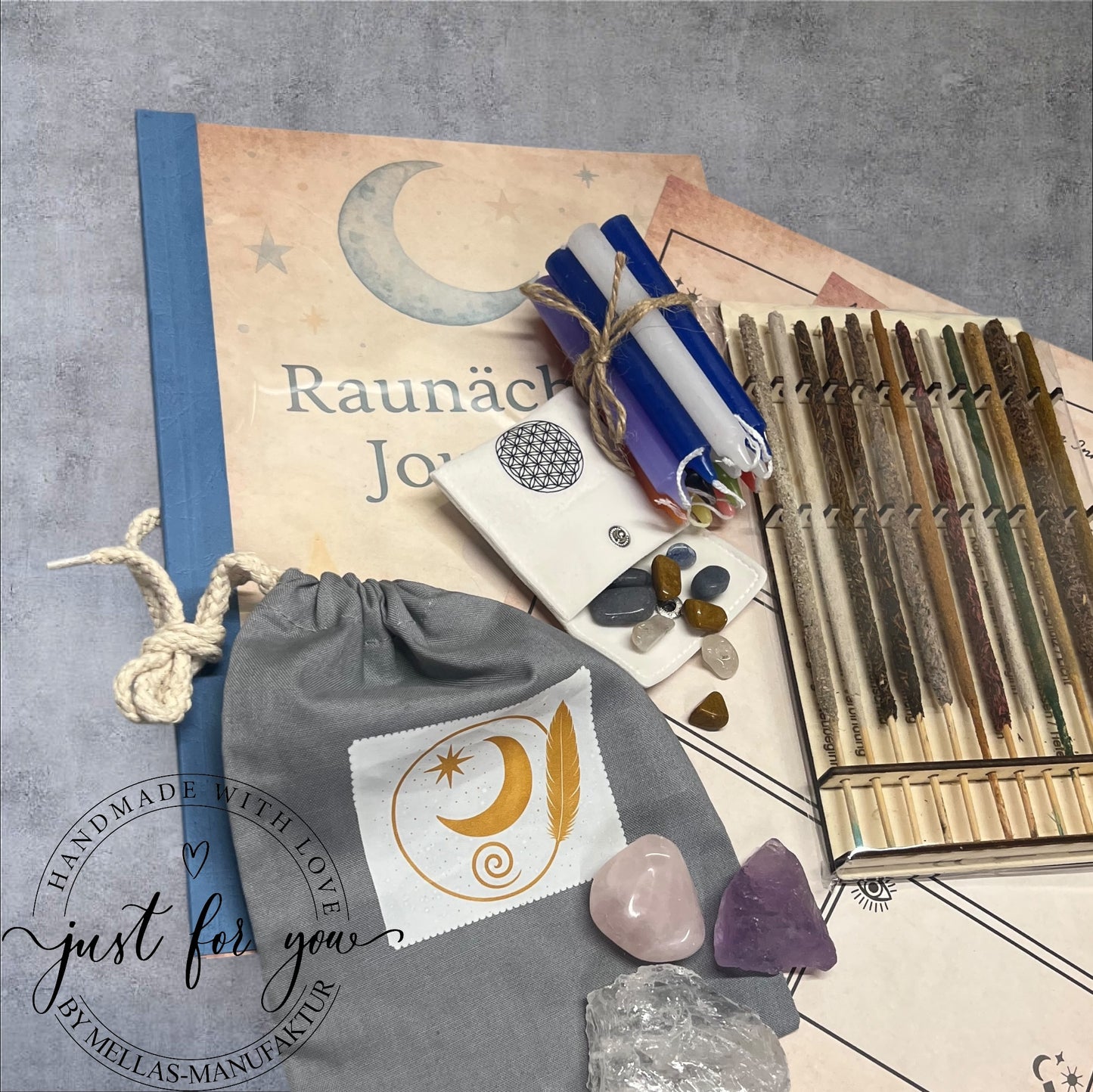 Raunacht Journal – A4 gebunden mit Wunschzettel - Mellas Webshop