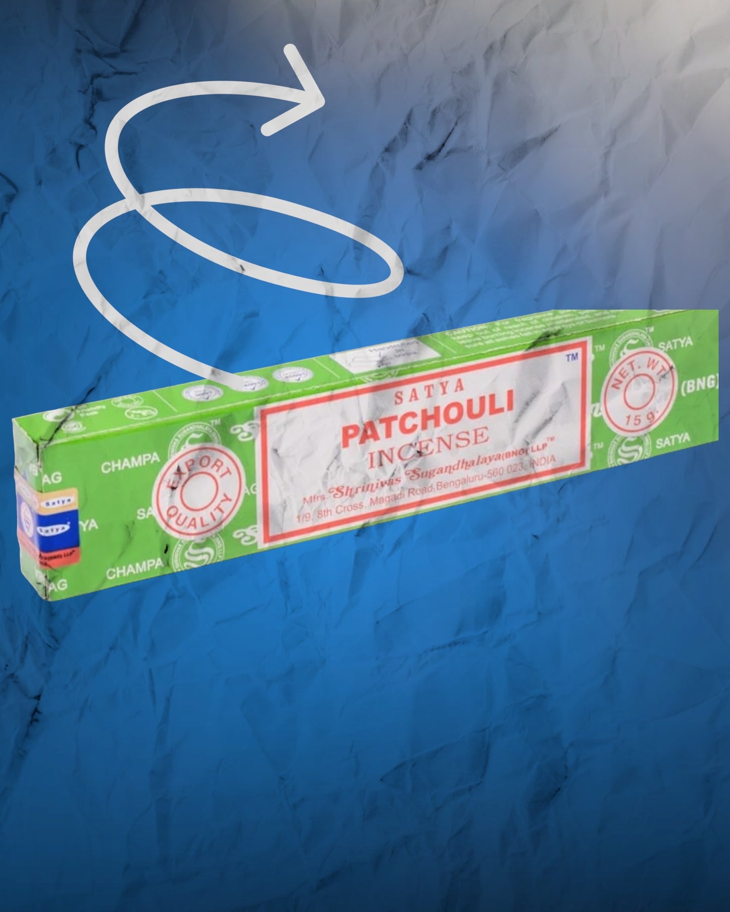 Räucherstäbchen Satya Patchouli - Mellas Webshop