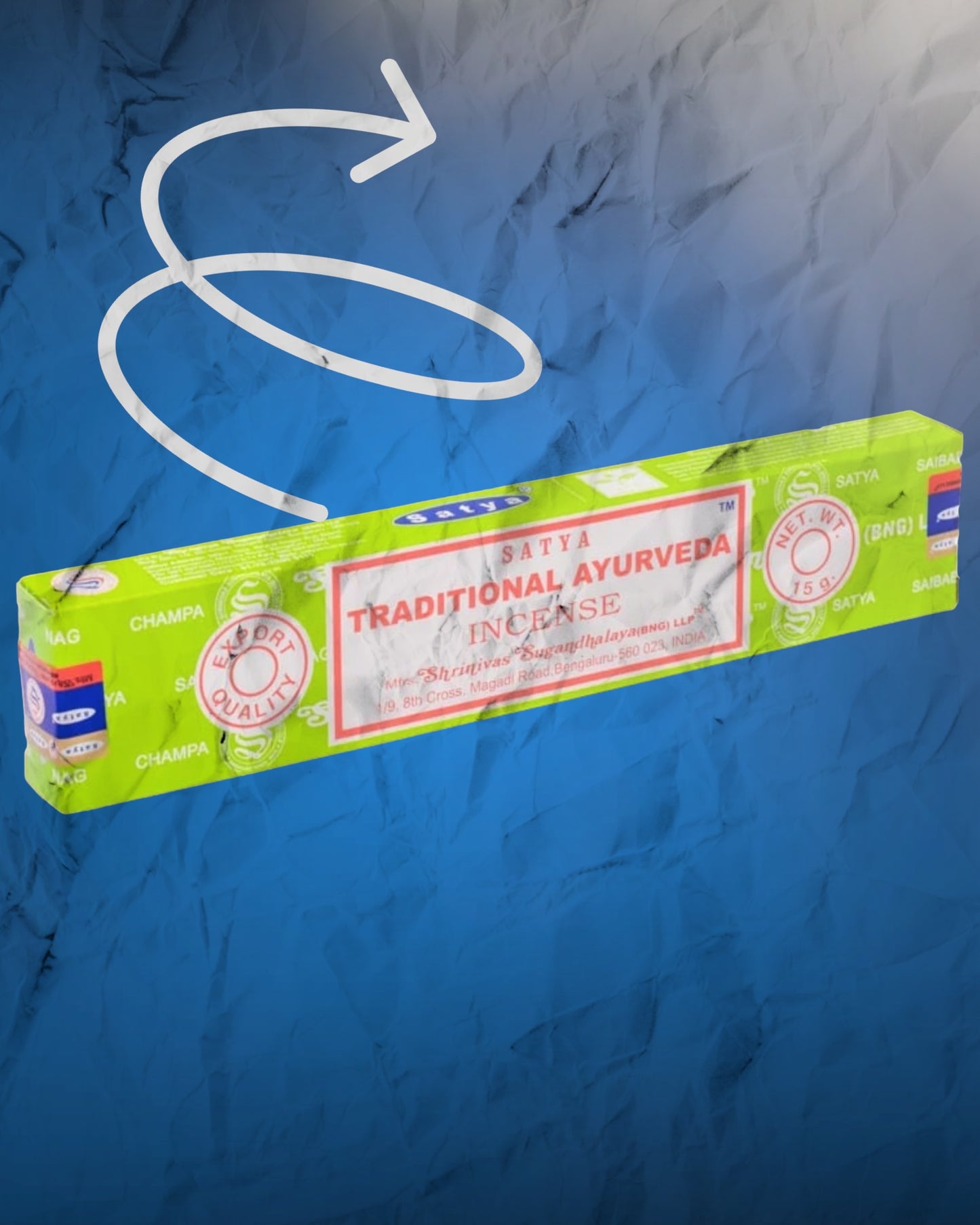 Räucherstäbchen Satya Traditional Ayurveda 15g - Mellas Webshop
