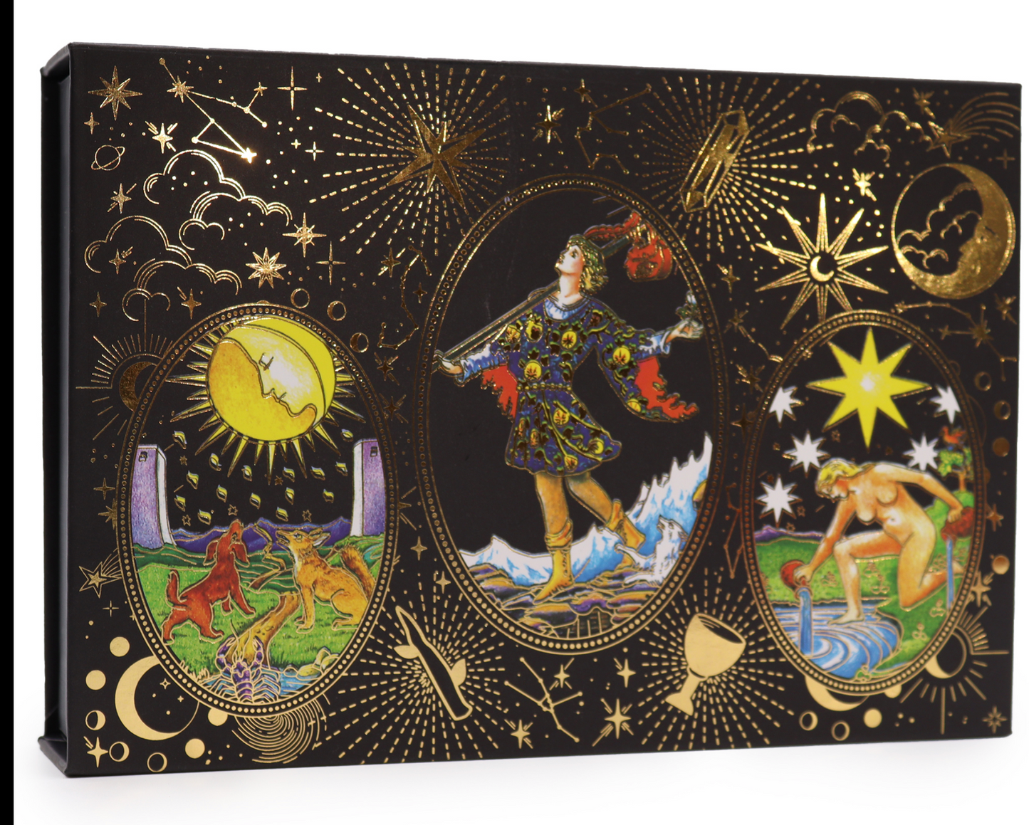 Tarot mit Goldfolie – Lass die Magie beginnen – Geschenkset - Mellas Webshop