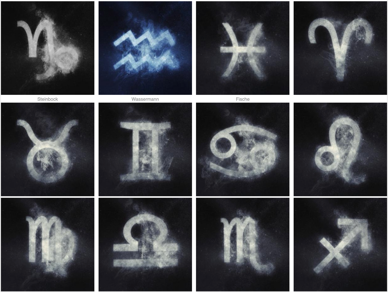 Duftöl Sternzeichen