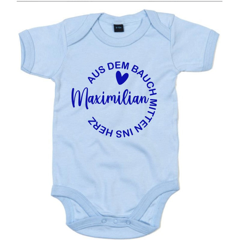 Personalisierter Baby Body mit Namen - Mellas Webshop