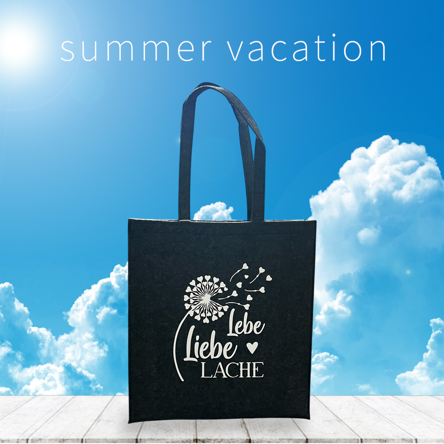 Filz-Tasche - Mellas Webshop