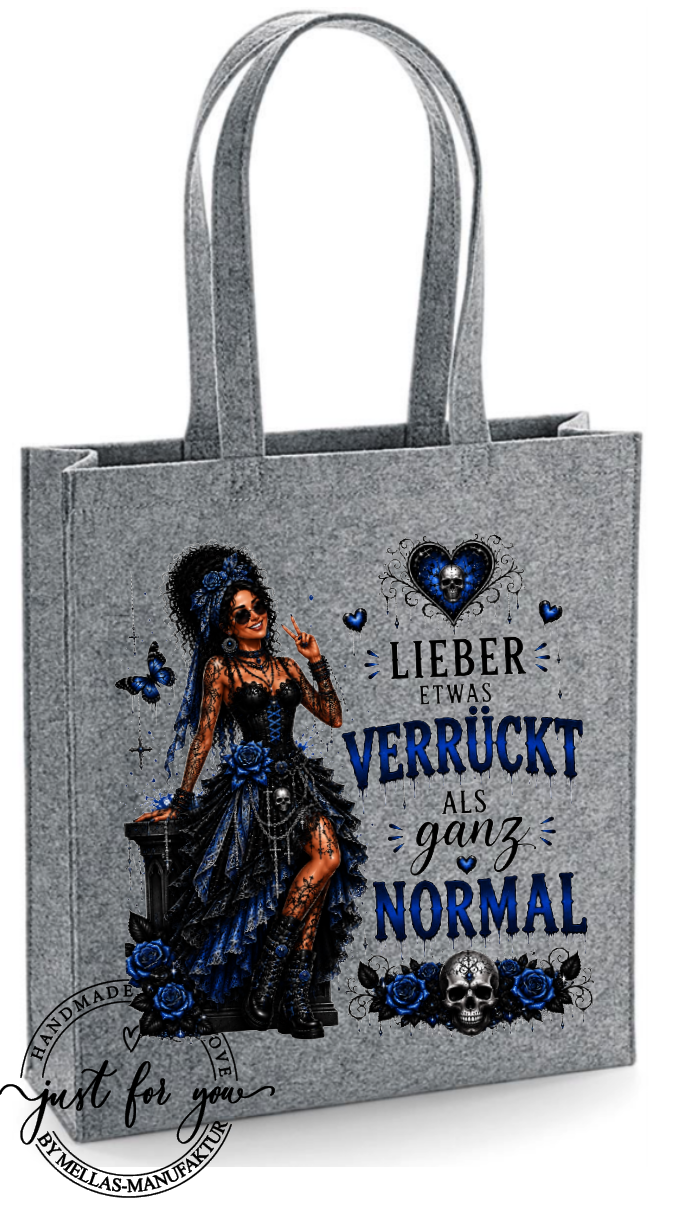 Verrückt statt Normal PNG Bundle | Gothic Lady Edition - Mellas Webshop