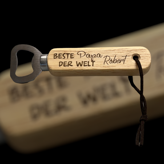 Flaschenöffner " Beste Papa der Welt" - Mellas Webshop
