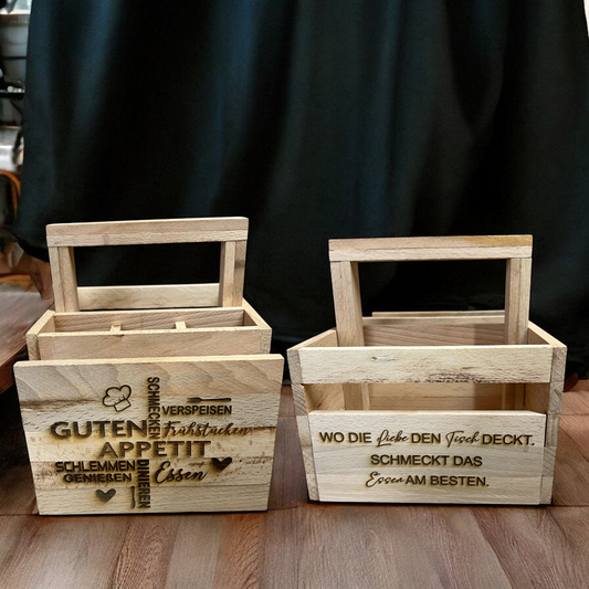 Grillbutler aus Buchenholz