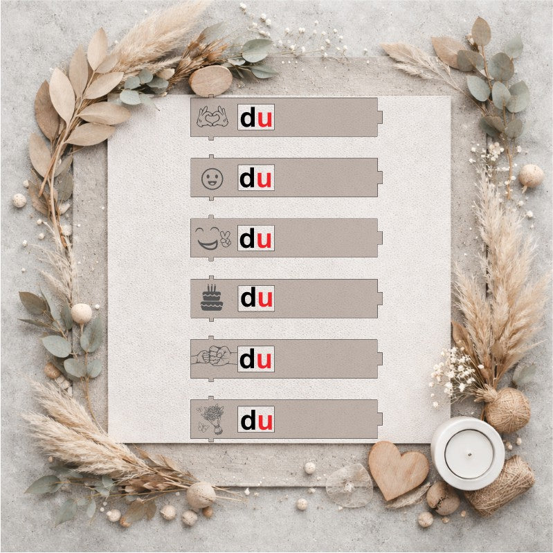 Personalisierte Holzbox mit Wunschtext - Mellas Webshop