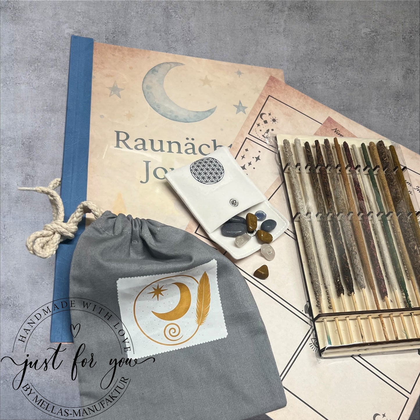 Raunacht Journal – A4 gebunden mit Wunschzettel - Mellas Webshop