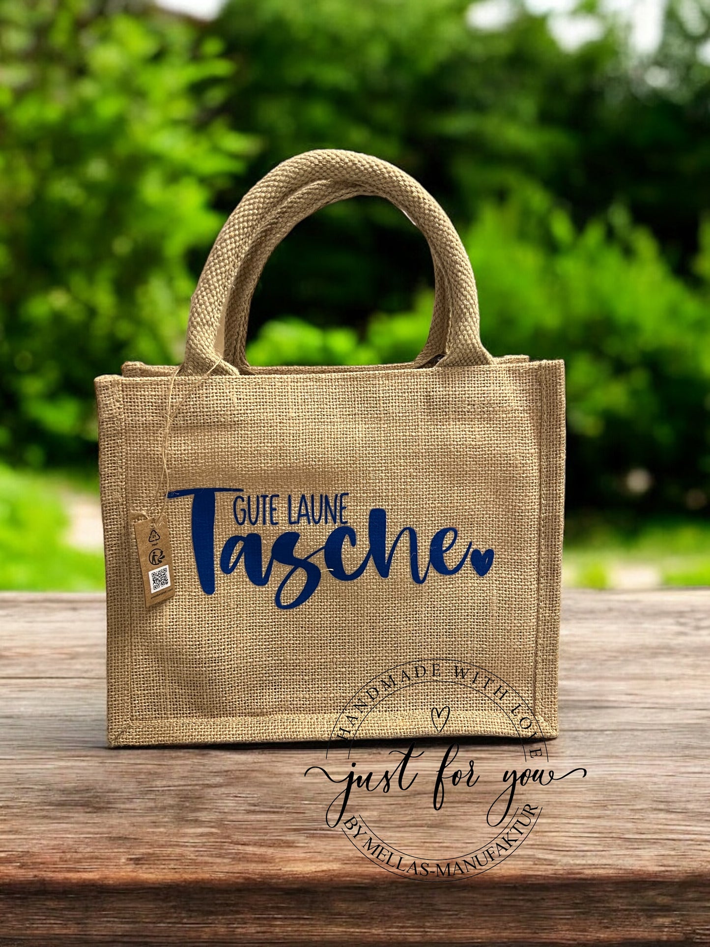 Jute Gute Laune Tasche - Mellas Webshop