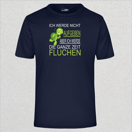 Herren Sport Shirt mit coolem Spruch - Mellas Webshop