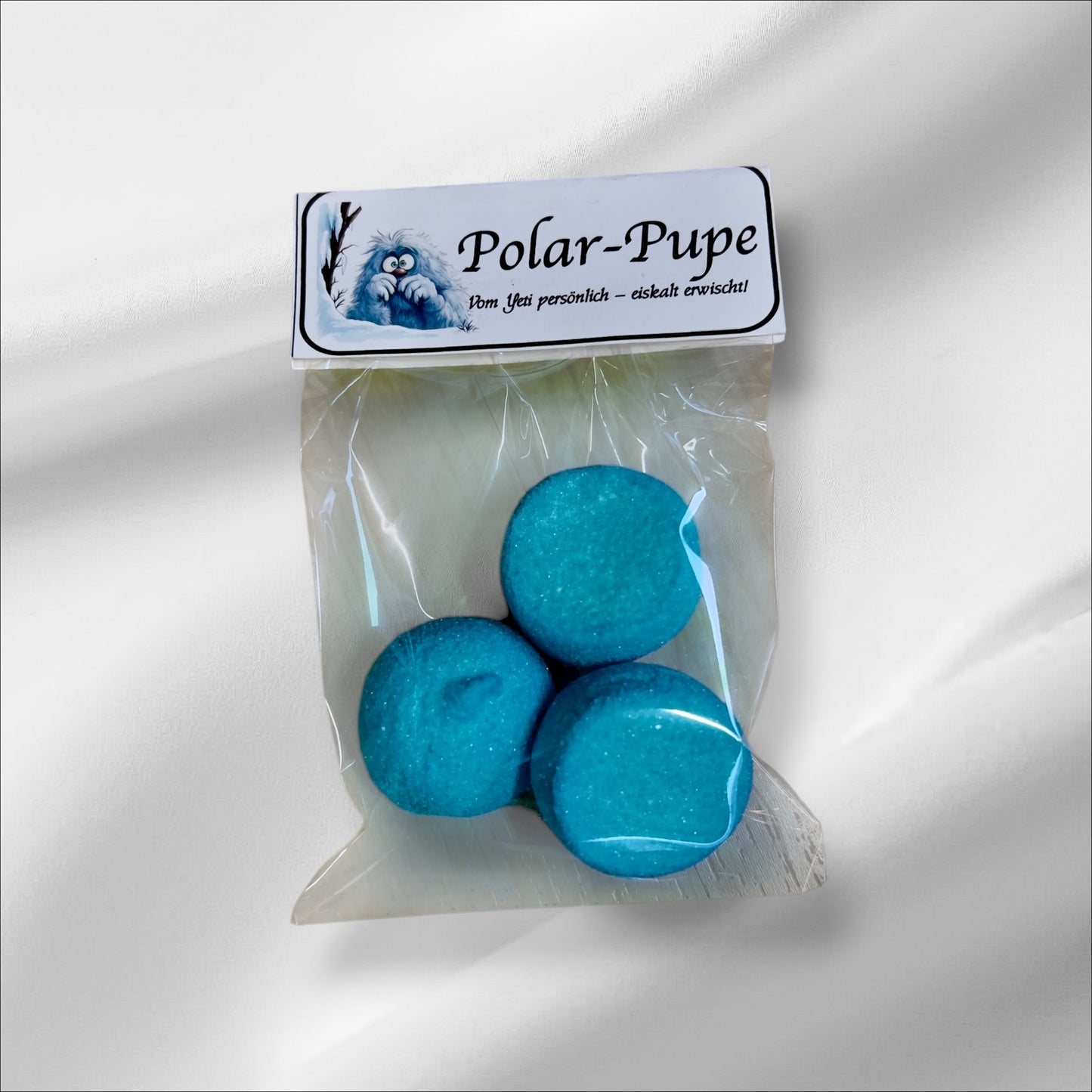 Yeti-Pupse – Lustige Winterverpackung - Mellas Webshop