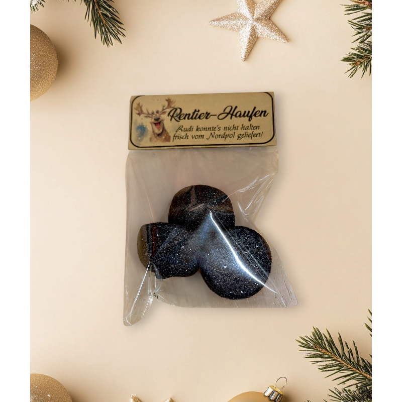Rentier-Pups-Haufen – Lustige Weihnachtsverpackung