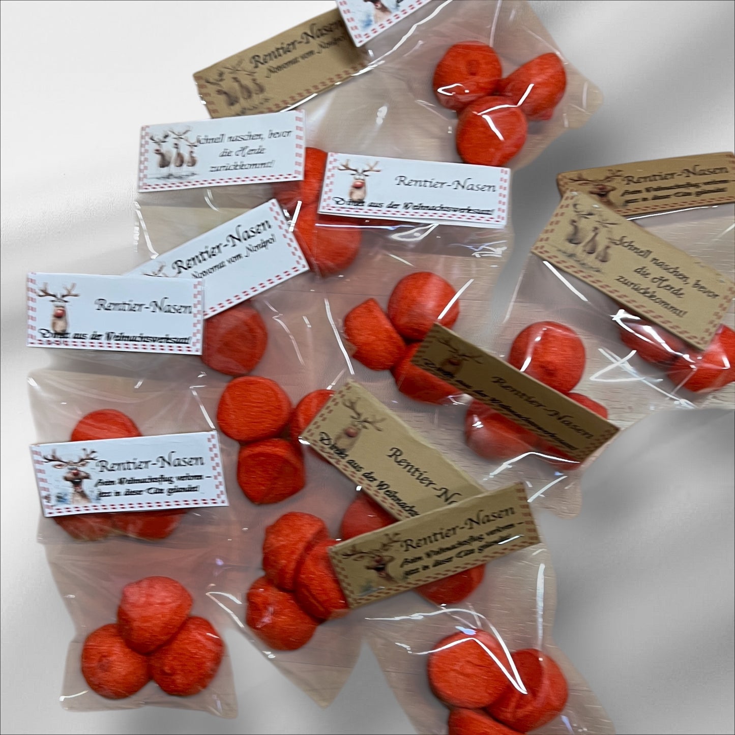 Rentier-Nasen – Lustige Weihnachtsverpackung - Mellas Webshop
