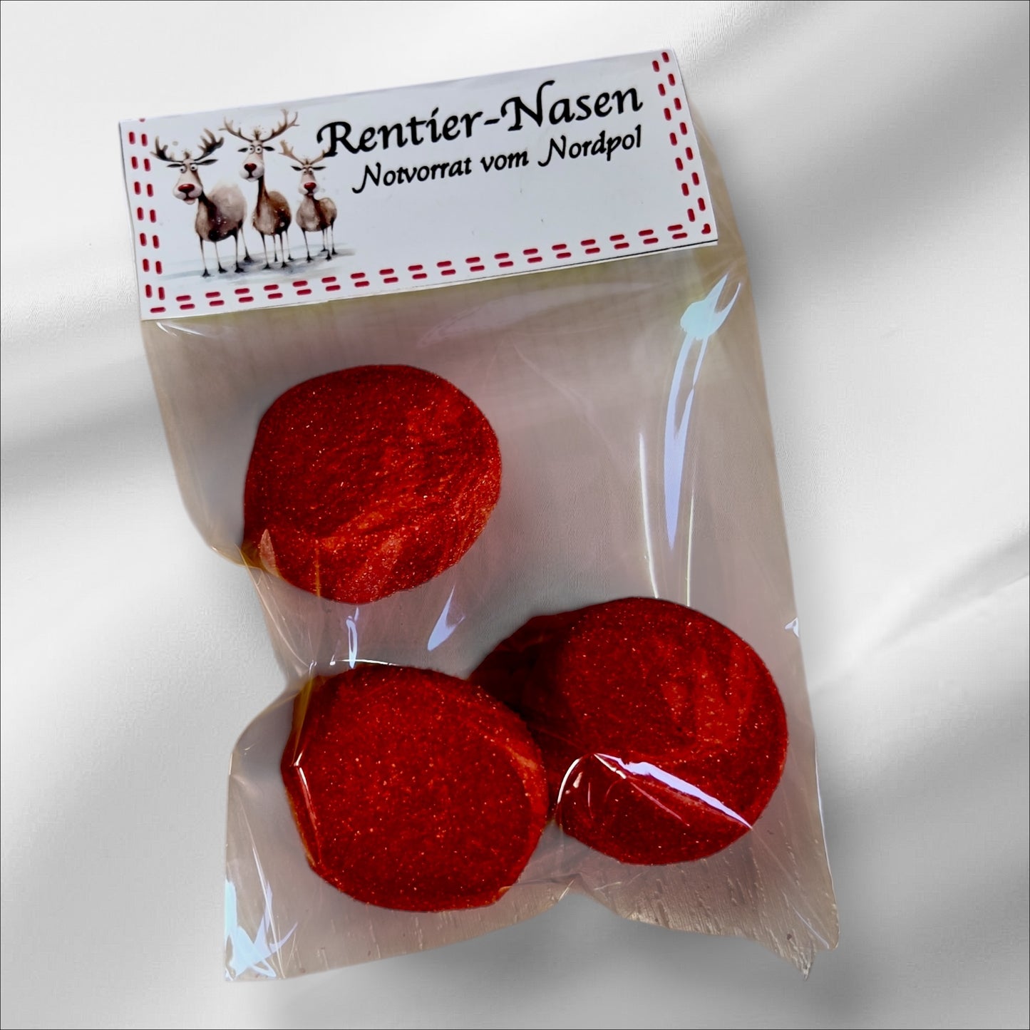 Rentier-Nasen – Lustige Weihnachtsverpackung - Mellas Webshop