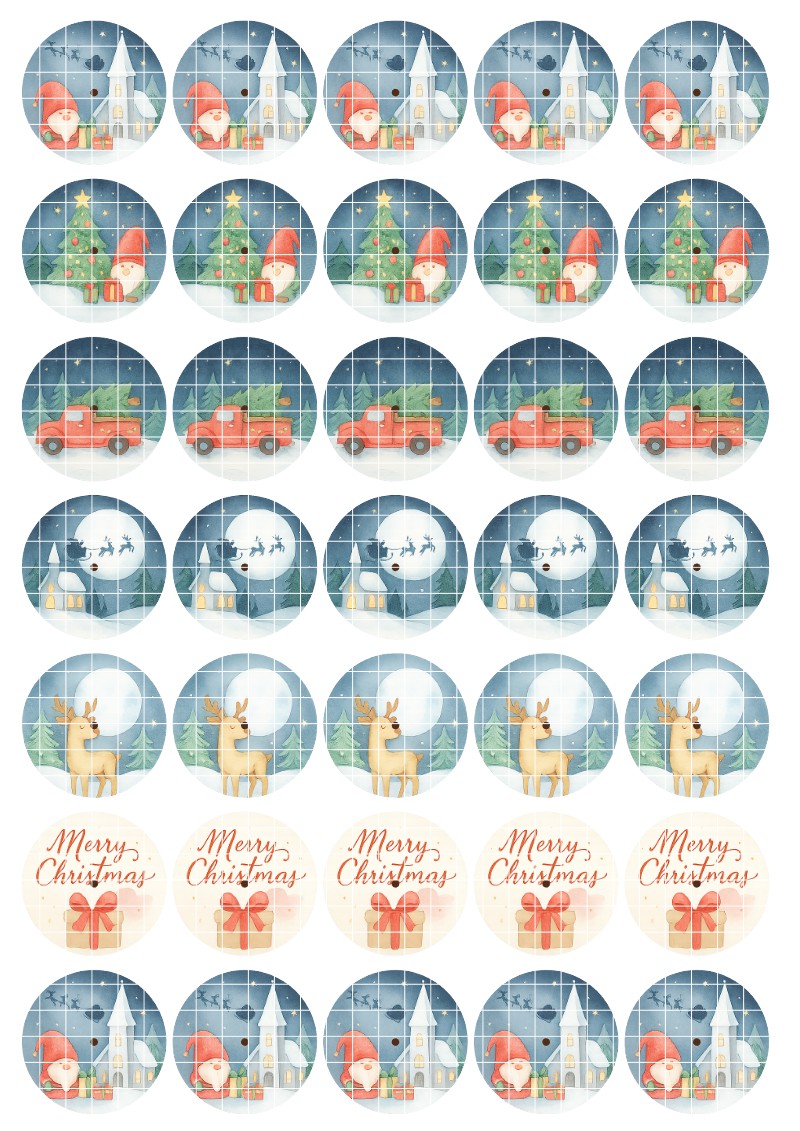 Kerzentattoo Weihnachten Teelicht