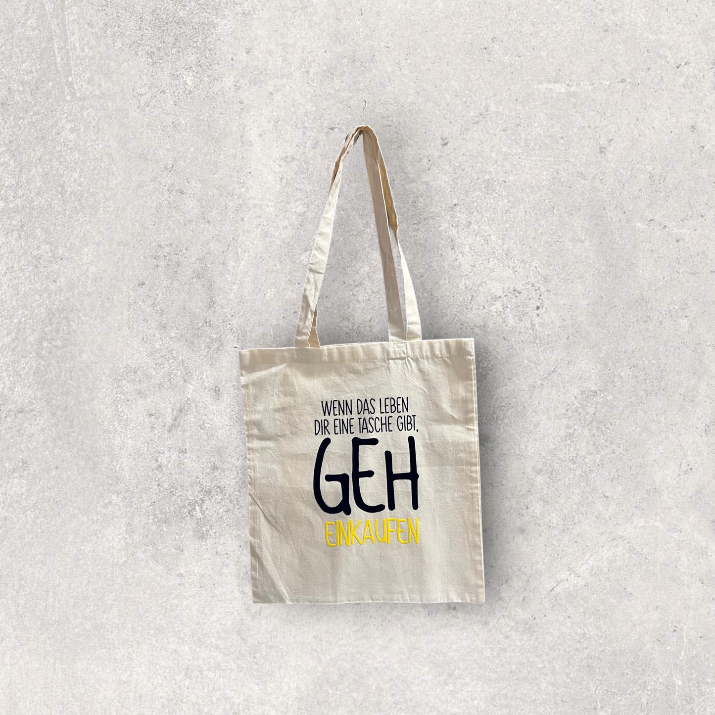 Baumwolltasche mit Coolem Spruch - Mellas Webshop