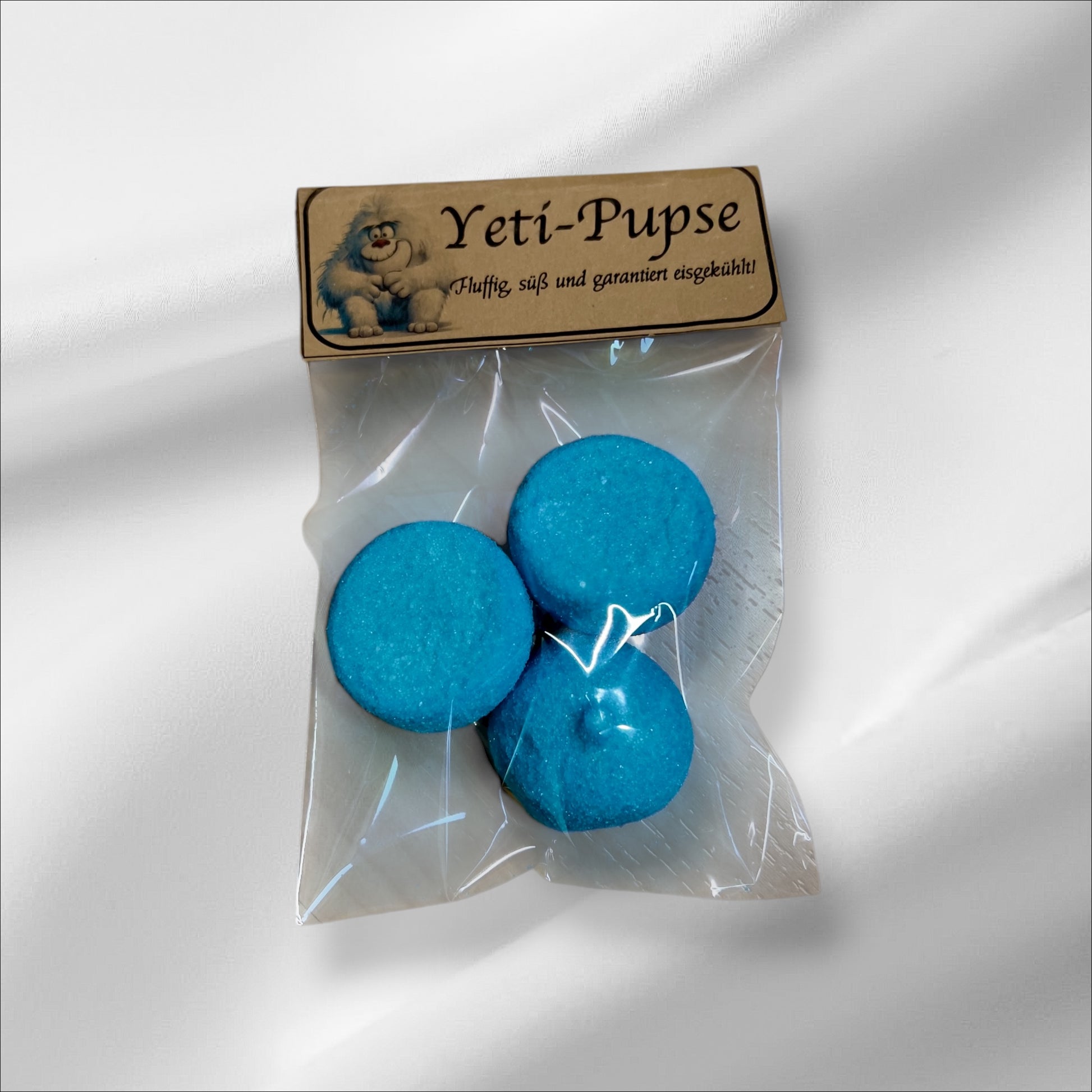 Yeti-Pupse – Lustige Winterverpackung - Mellas Webshop