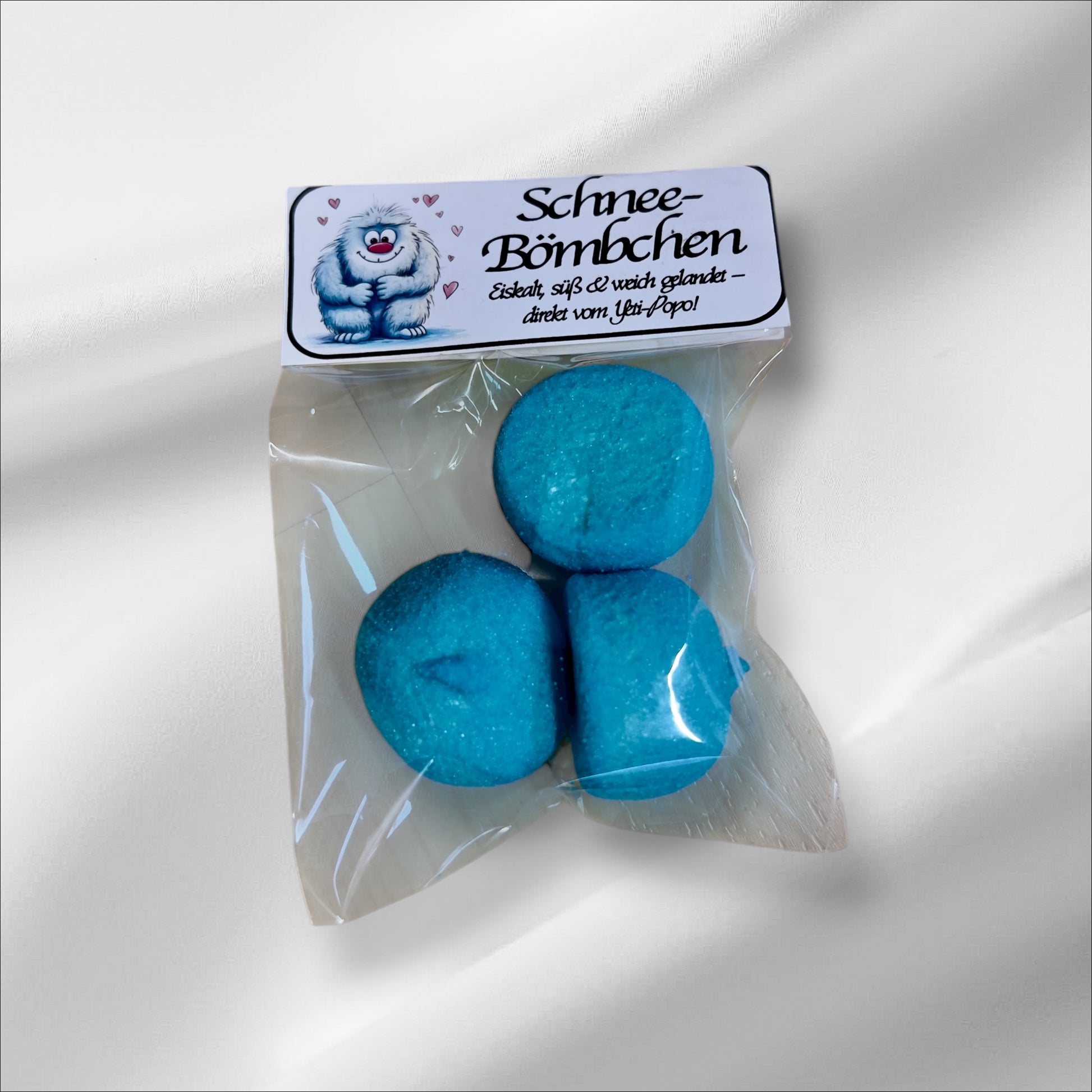 Yeti-Pupse – Lustige Winterverpackung - Mellas Webshop